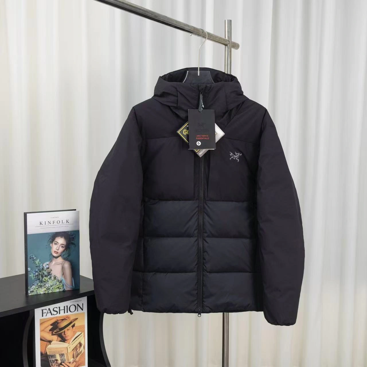 wg.luxury-- 1r3t5ryx Down jacket white goose down 2colour item: E-F431J2023-2